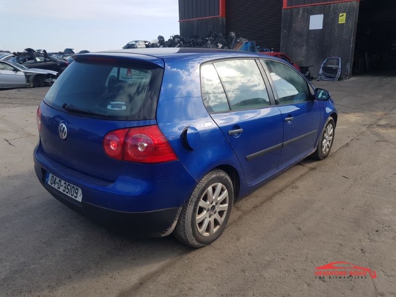 Parts available for a Blue 5 door 1.4L 2004 VOLKSWAGEN GOLF 1.4 COMFORT ...