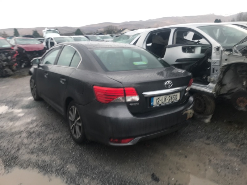 Parts Available For A Grey 4 Door 2 0l 12 Toyota Avensis D 4d Tr 4dr 2 0 Overmount Clash Tralee County Kerry Ireland