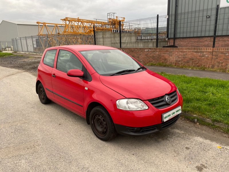 Parts available for a Red 3 door 1.2L 2010 VOLKSWAGEN FOX Urban