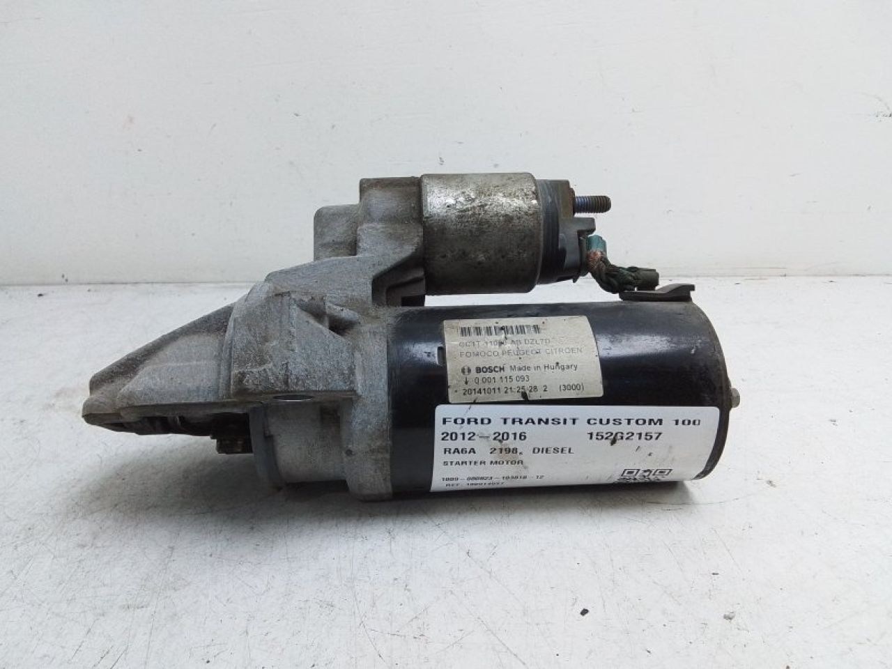 Ford transit custom starter hot sale motor